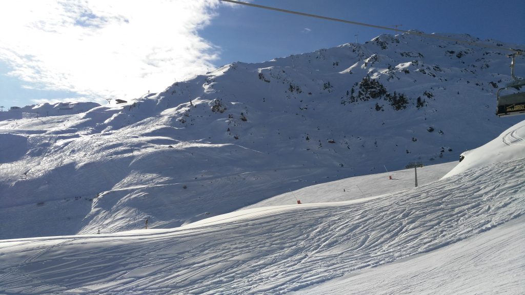 Hochzillertal: Blick Richtung Schnee-Express und Kristall-Express. Foto: Rainer Krause