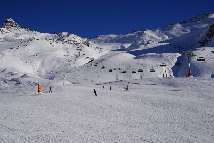 Ischgl: Blick von der Idalp Richtung Idjoch. Foto: Rainer Krause