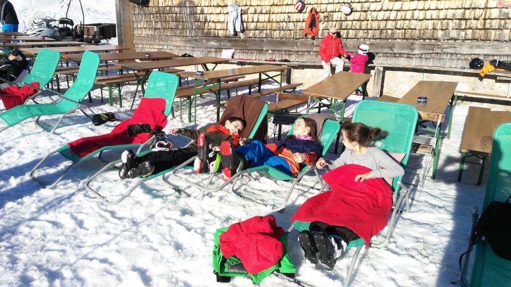 Chillen an der Finstermünz-Alm am Brauneck/Lenggries