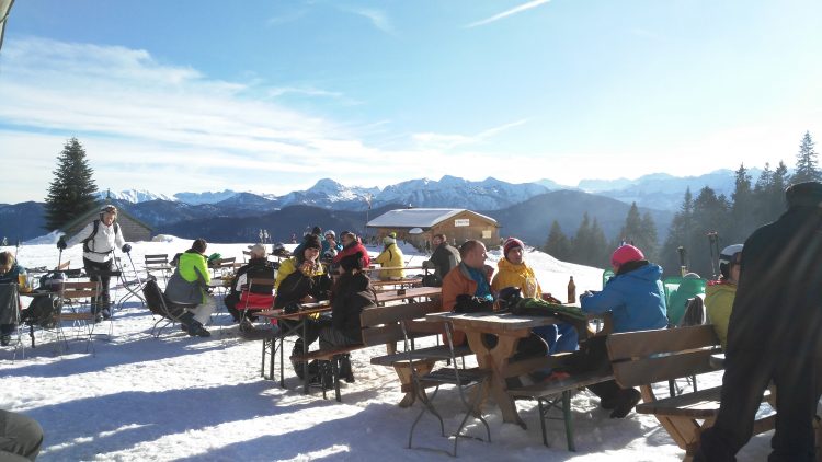 Finstermünz-Alm am Brauneck/Lenggries. Foto: Rainer Krause