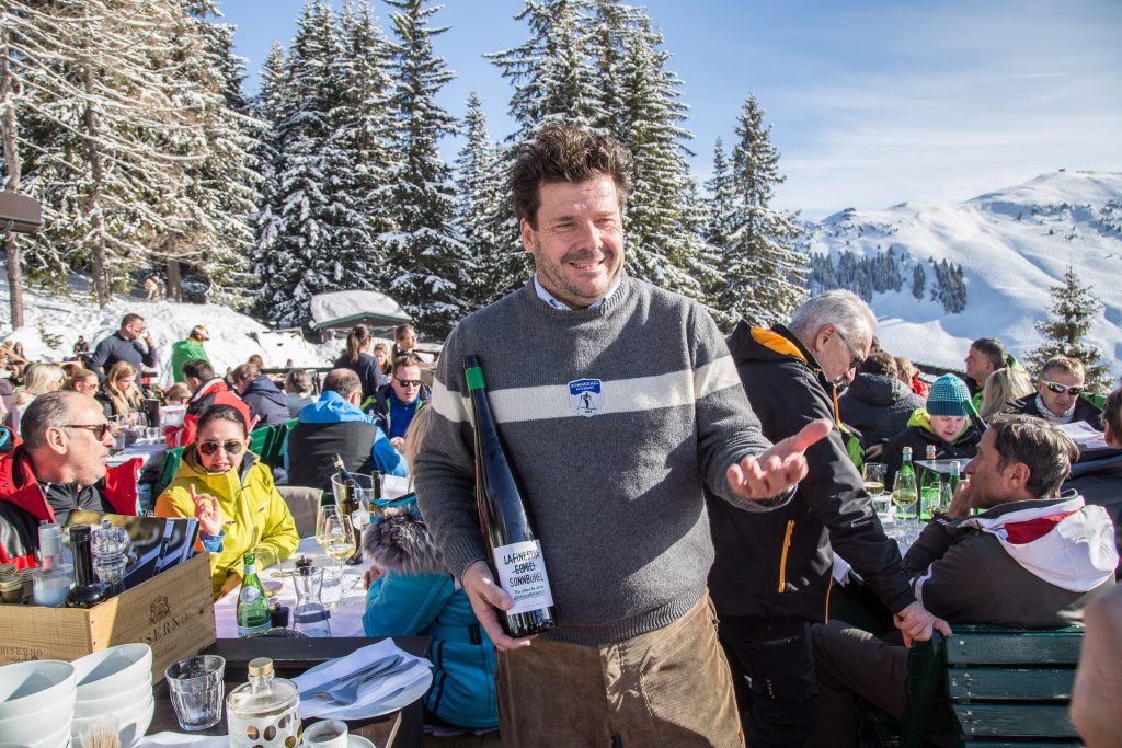 Wirt Ivan Marzola vom Bergrestaurant Sonnbühel, Kitzbühel, älteste Skihütte der Welt. Foto: Hasn-Werner Rodrian