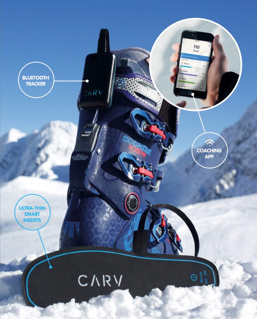 Weltweit exklusiv können in der österreichischen Urlaubsregion Schladming-Dachstein Gäste derzeit einen digitalen Skilehrer namens “Carv” testen. Foto: Carv